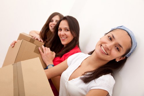 Secure storage for household boxes and belongings in Hampstead